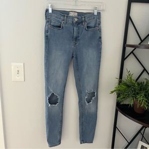 Free People Skinny Jeans Size 27